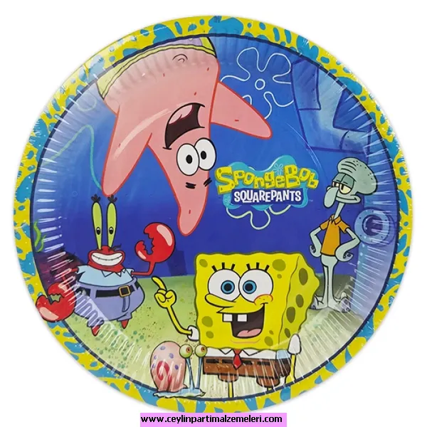 SUNGER BOB TEMALI KARTON TABAK 